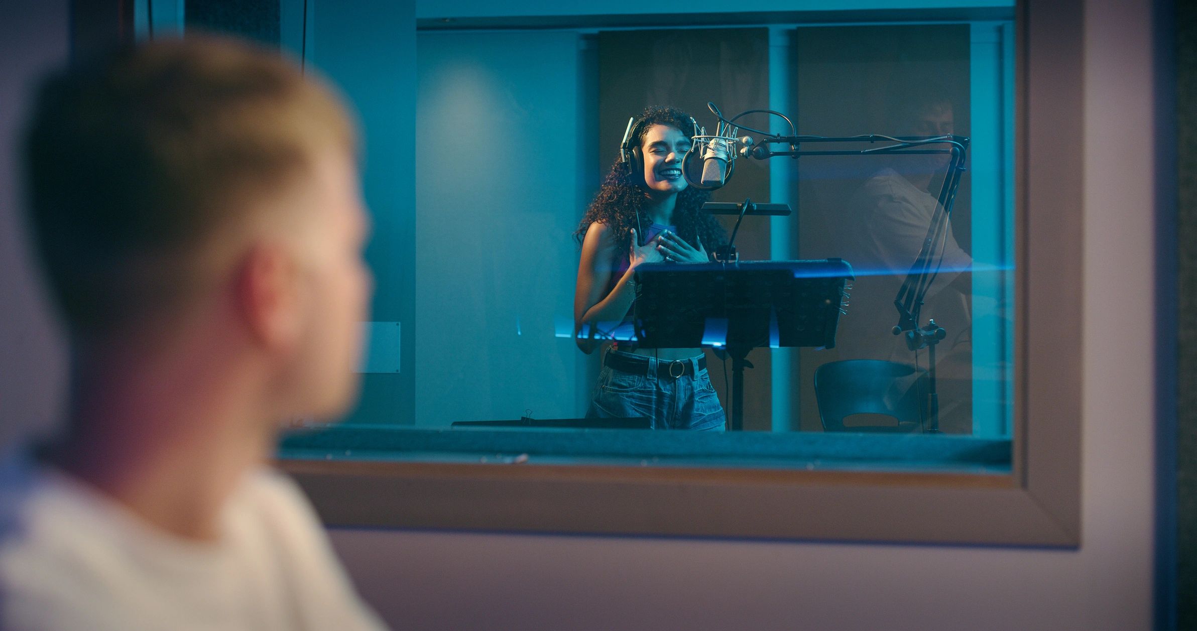 modern music studio